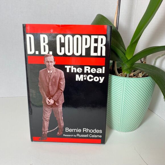 D.B.Cooper MINT New Hardback Signatures X 2